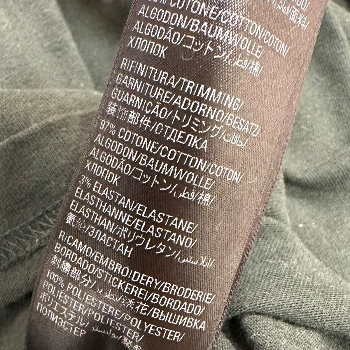 BALENCIAGA×adidas OVERSIZED TEEダブルネームロゴ刺繍オーバーサイズTシャツ723976 TNVN8 3775 古着・中古-6枚目のアイテム画像