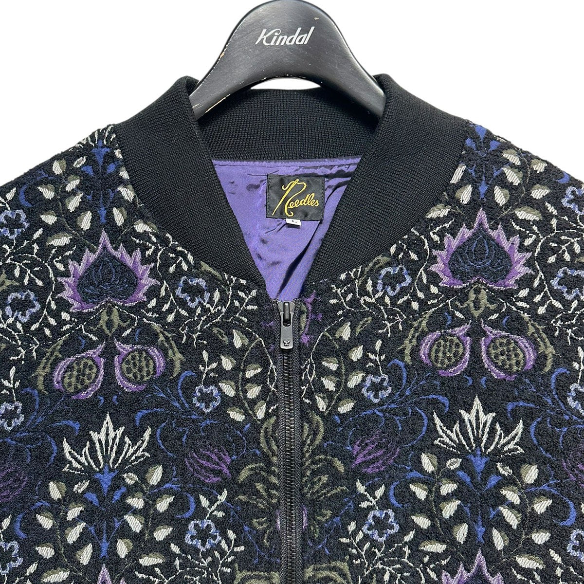 B．B． Jacket Gobelin Jq．ペイズリージャガードベースボールジャケットJO118