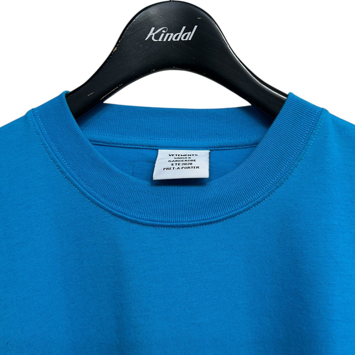 VETEMENTS(ヴェトモン) LOGO PRINT TEEロゴプリントTシャツSS20TR304