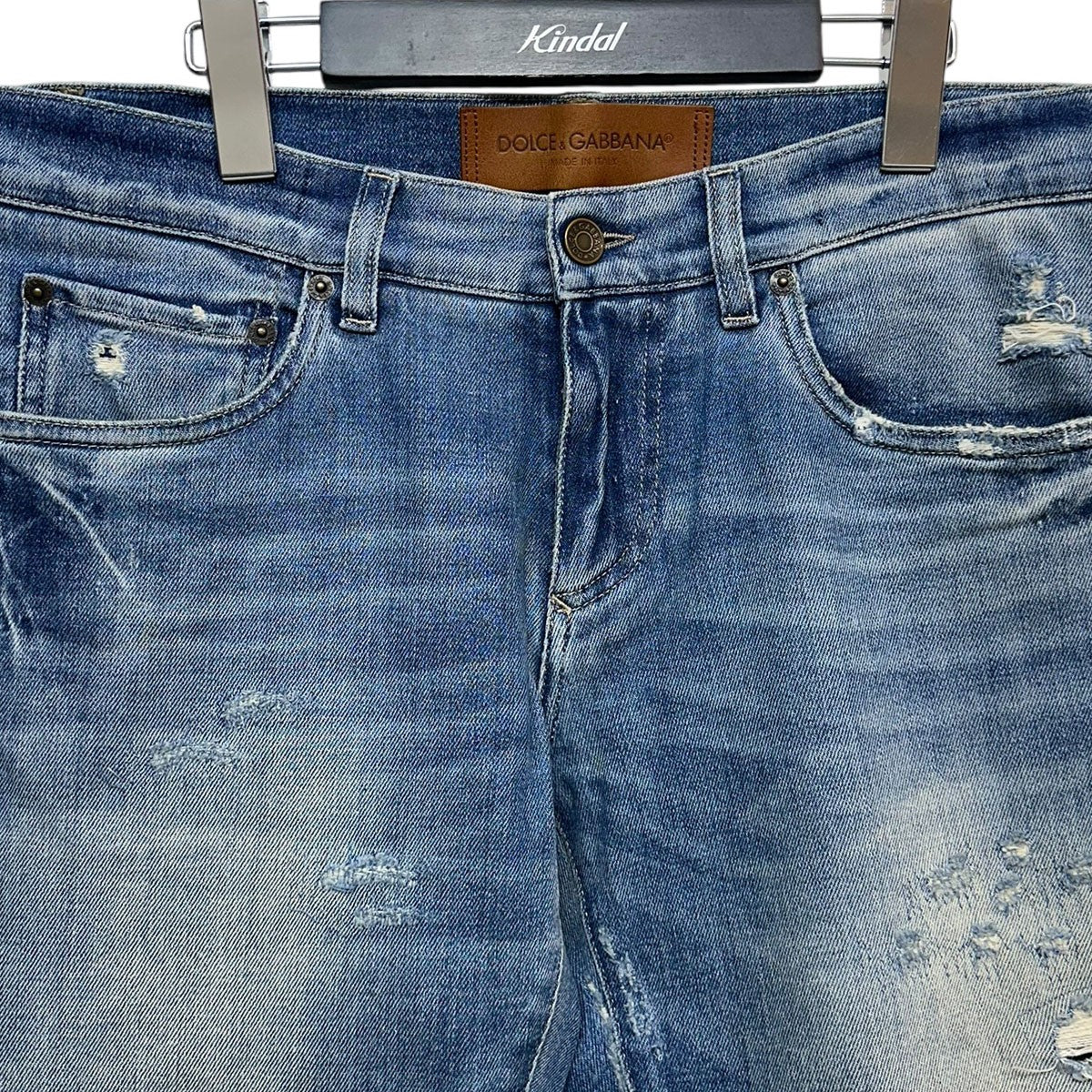 DOLCE ＆ GABBANA ダメージ加工デニムパンツ 古着・中古-3枚目のアイテム画像
