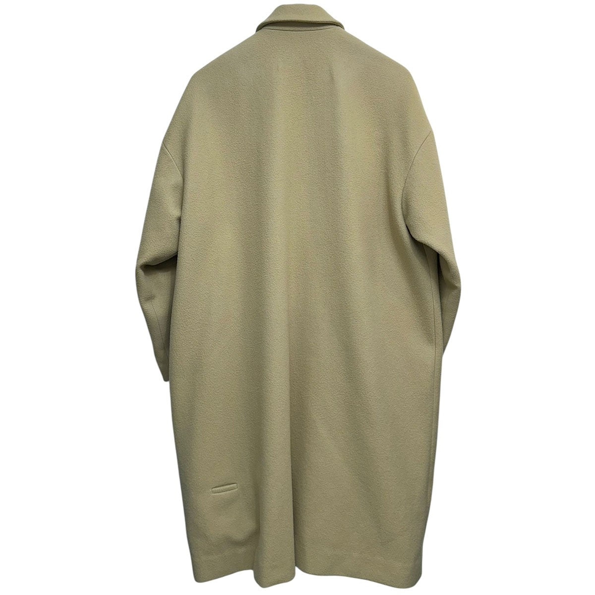 Dulcamara(ドゥルカマラ) ラムメルトンBigコート イエロ−ベージュ