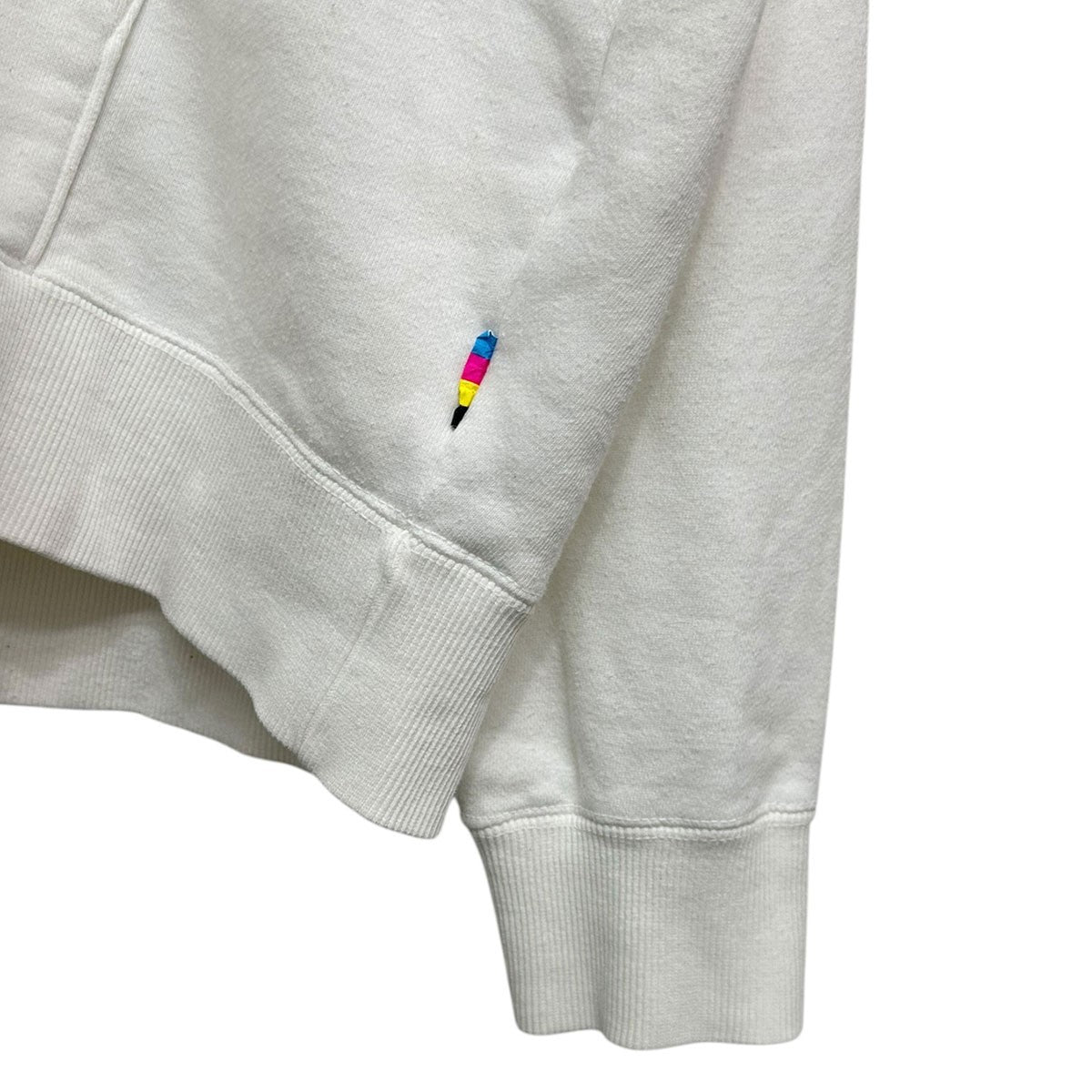 THE CONVENI ロゴ刺繍フーディー 古着・中古-4枚目のアイテム画像