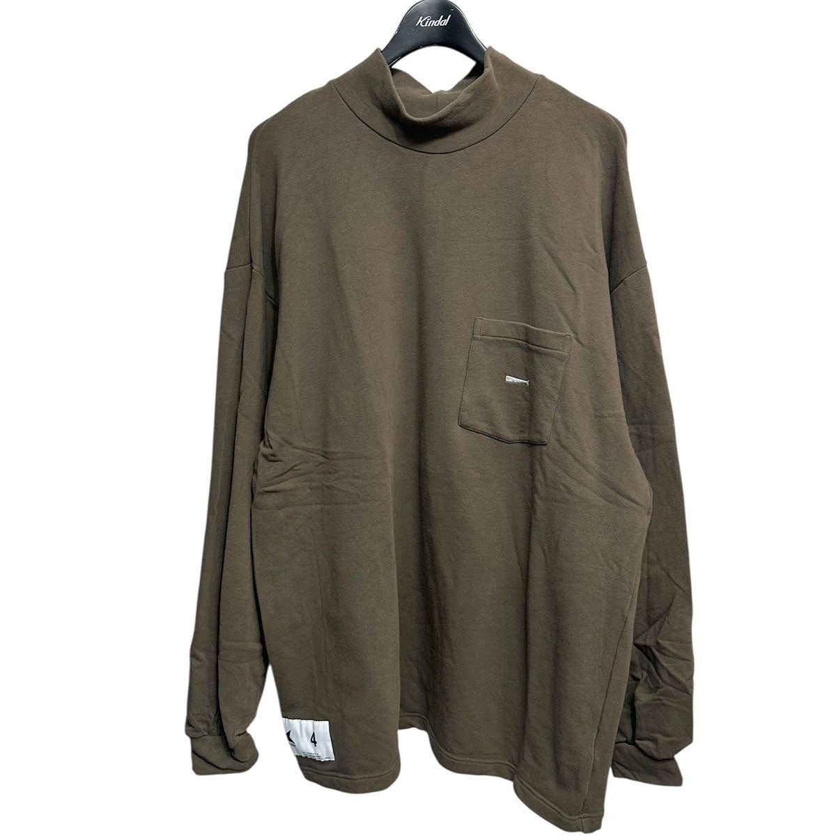 DESCENDANT TORTOISE MOCK NECK LSモックネックカットソー 長袖Tシャツ 古着・中古-1枚目のアイテム画像
