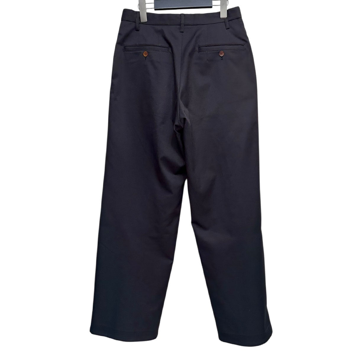dauerbrenner by Edwina Hoerl BUNDFALTENHOSE Wide Straight TrousersワイドストレートパンツD47P-02 古着・中古-2枚目のアイテム画像