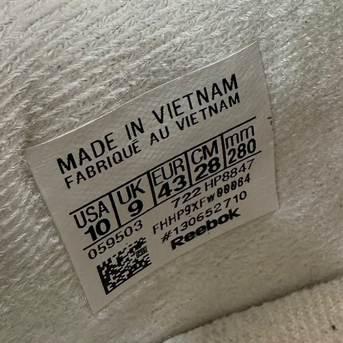 Maison Margiela×Reebok PROJECT 0 CL NYLON足袋 タビスニーカー 古着・中古-6枚目のアイテム画像