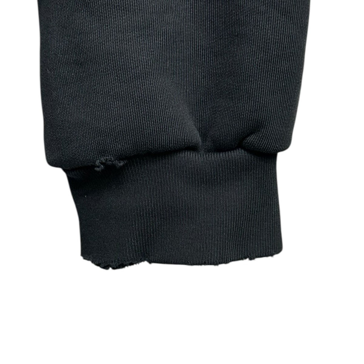 BALENCIAGA 24SSミュージックアーカイブシリーズダメージ加工ジップアップスウェットパーカー744457 TQVA6 古着・中古-5枚目のアイテム画像