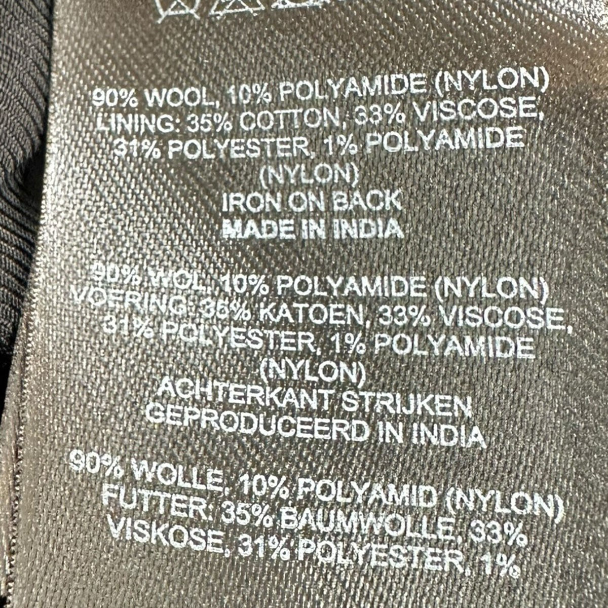 DRIES VAN NOTEN 24AWVENNA EMB 9236 M．W．JACKET装飾スタッズジップアップブルゾン 古着・中古-7枚目のアイテム画像