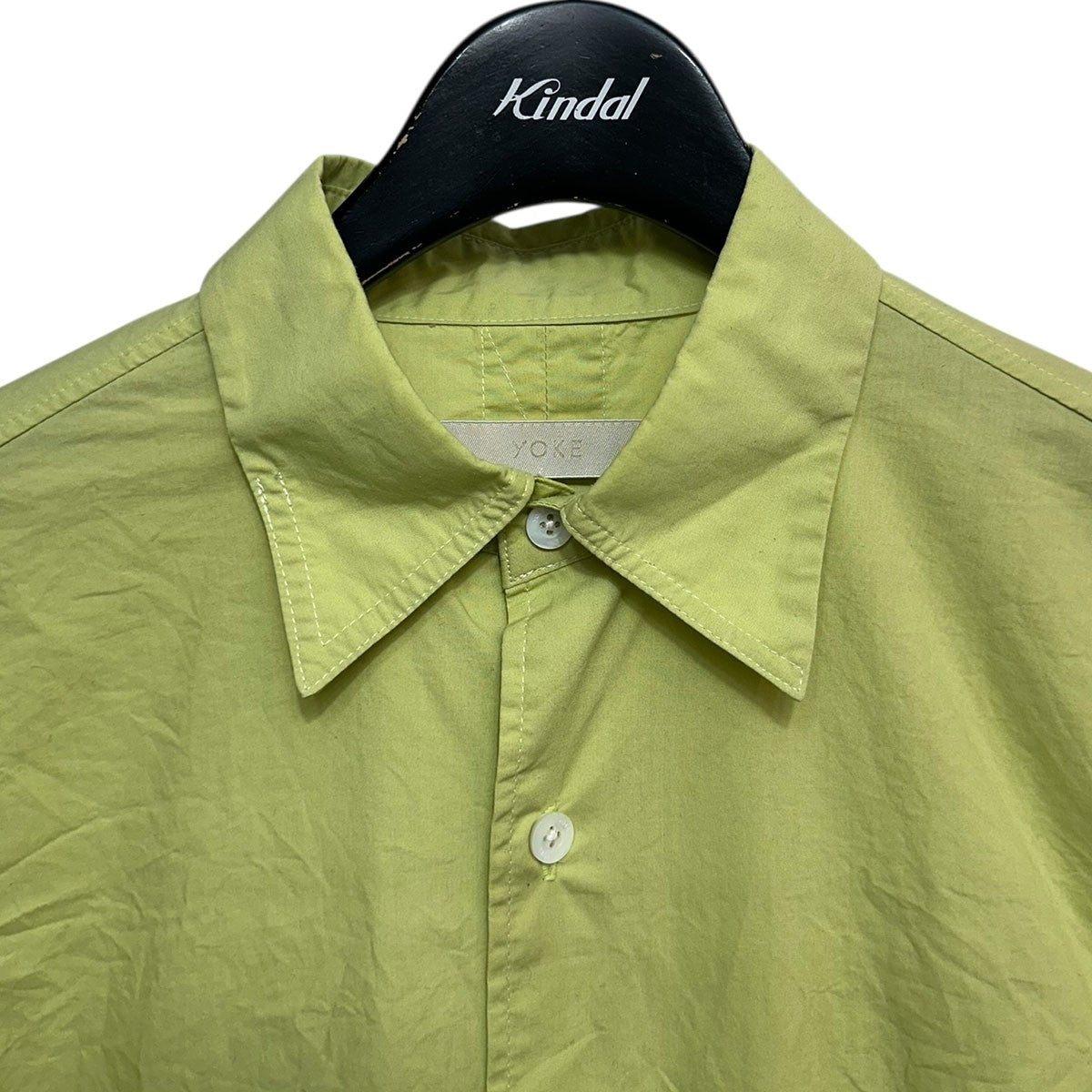 YOKE BOXY REGULAR COLLAR SHIRTボクシーレギュラーカラーシャツYK24SS0661SH 古着・中古-3枚目のアイテム画像