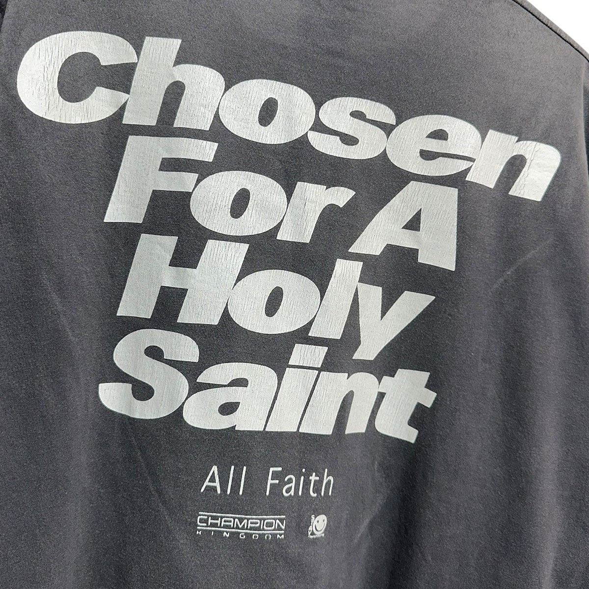 SAINT MICHAEL SS TEE／CHOSENヴィンテージ加工プリントTシャツSM-YS1-0000-004 古着・中古-5枚目のアイテム画像