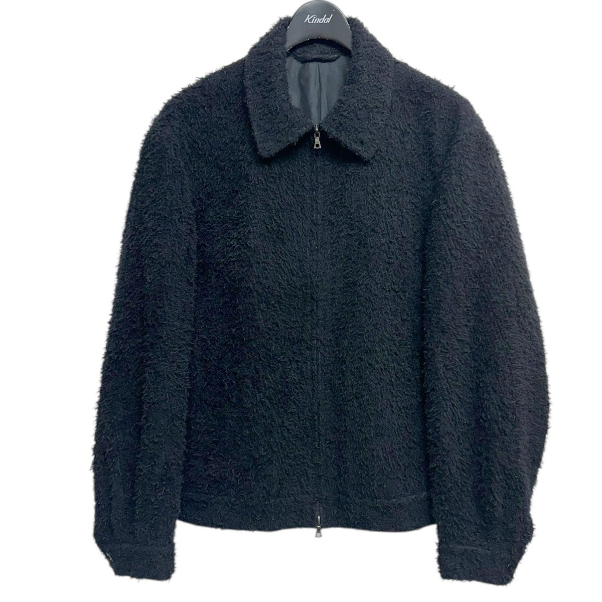 blurhms END ON END． 別注 Brushed Wool Zip Short Jacket EXブラッシュドウールジップショートジャケットBHS25F022-EX 古着・中古-1枚目のアイテム画像