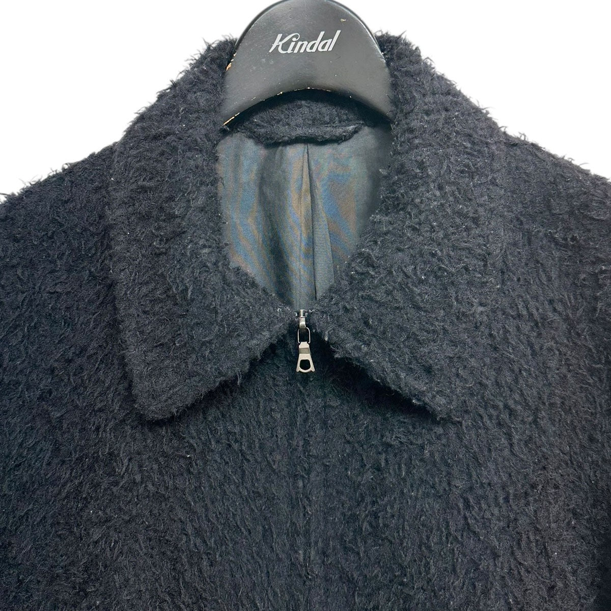 blurhms END ON END． 別注 Brushed Wool Zip Short Jacket EXブラッシュドウールジップショートジャケットBHS25F022-EX 古着・中古-3枚目のアイテム画像