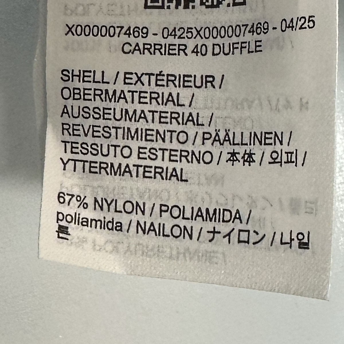 ARC’TERYX CARRIER 40 DUFFLE2WAYバッグX000007469 古着・中古-7枚目のアイテム画像