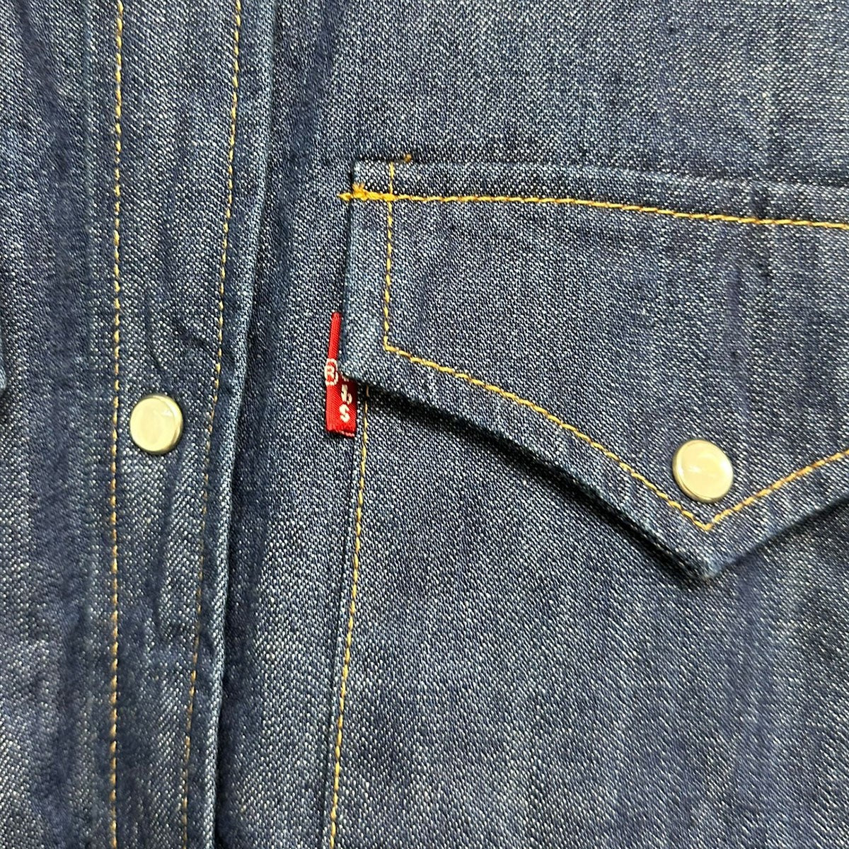 Supreme×LEVI’S 13AWDenim Quilted Shirtデニムキルテッドウエスタンシャツ 古着・中古-4枚目のアイテム画像