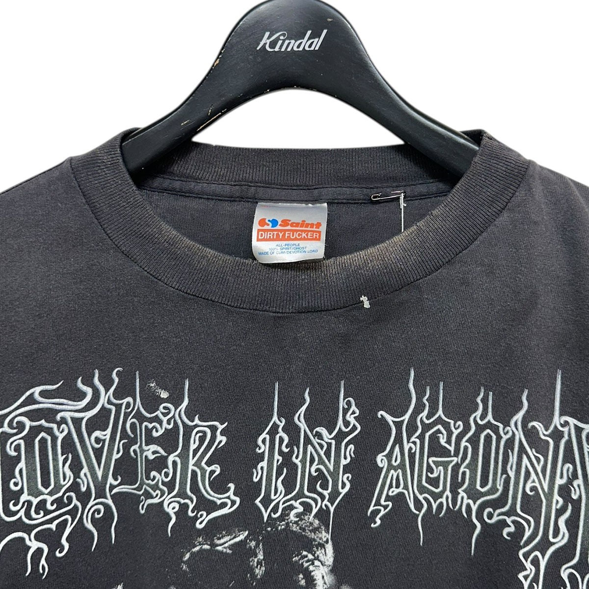 SAINT MICHAEL 26SSMEDUSA LS T-SHIRTヴィンテージ加工長袖プリントTシャツSM-MK8-0000-028 古着・中古-3枚目のアイテム画像