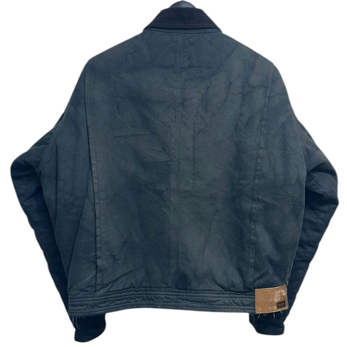 24AW1984 CANVAS JACKETエイジング加工キルティングライナーダックジャケット