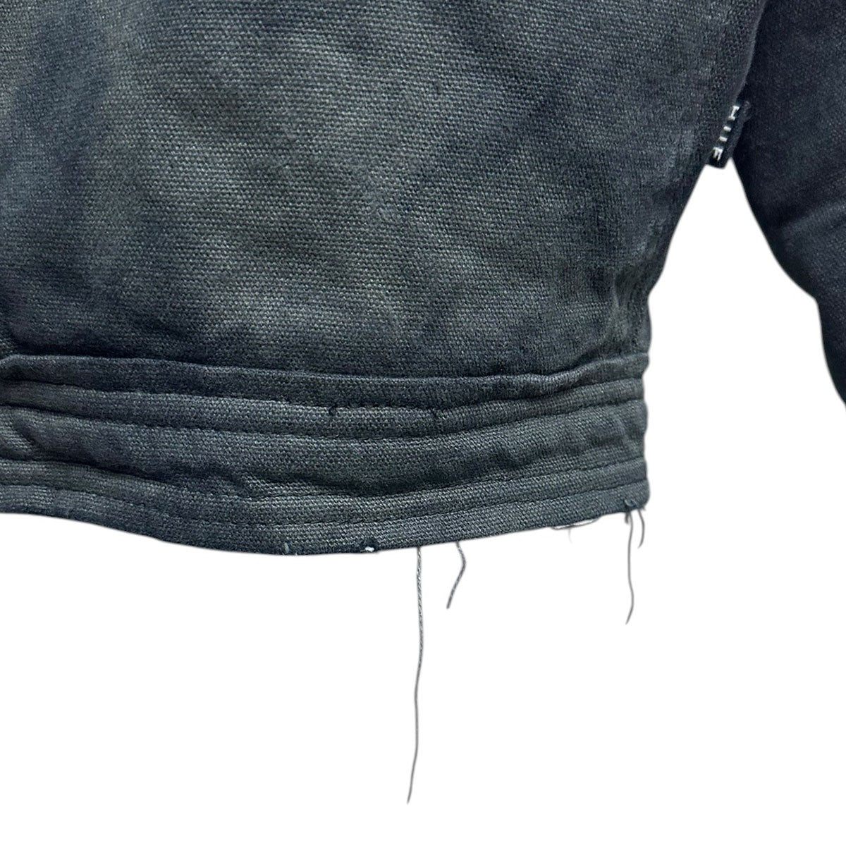 24AW1984 CANVAS JACKETエイジング加工キルティングライナーダックジャケット