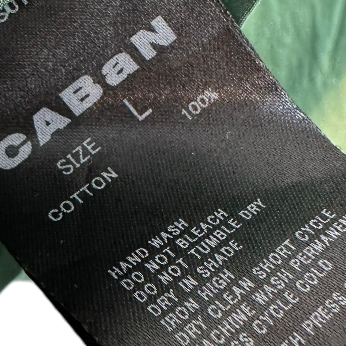 CABaN(キャバン) コットンシャンブレーハーフスリーブシャツ半袖シャツ