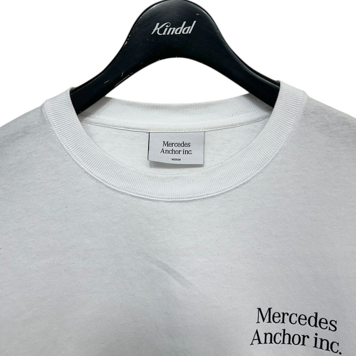 Mercedes Anchor inc． ロゴプリントロングスリーブTシャツ長袖Tシャツ