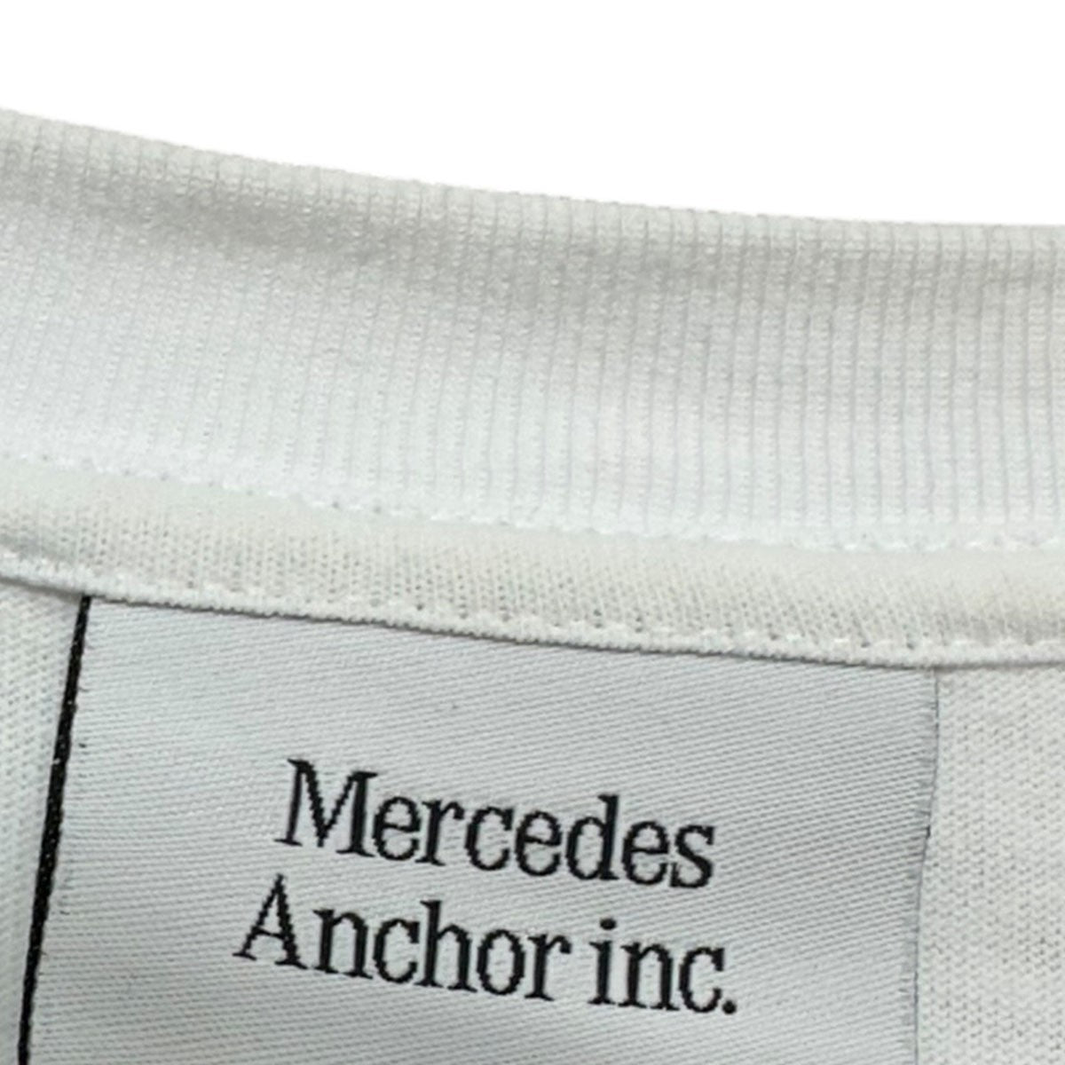 Mercedes Anchor inc． ロゴプリントロングスリーブTシャツ長袖Tシャツ