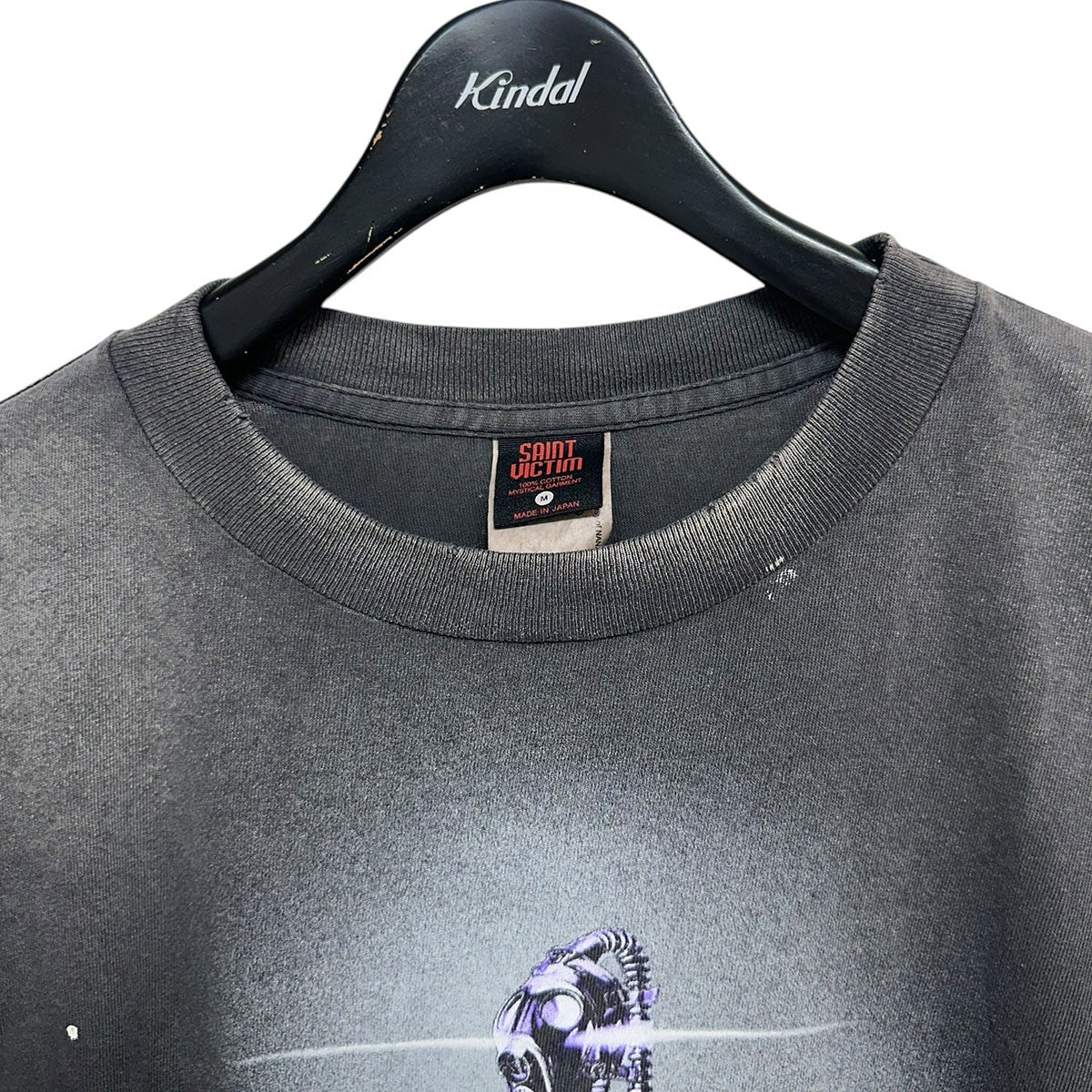 SAINT MICHAEL×Hajime Sorayama SRYM SS TEE MASK空山基プリントTシャツSM-HR1-0000-C75 古着・中古-3枚目のアイテム画像