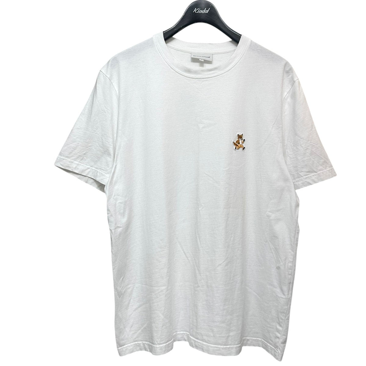 MAISON KITSUNE SPEEDY FOX PATCH COMFORT TEEスピーディフォックスパッチコンフォートTシャツMM00125KJ0008 古着・中古-1枚目のアイテム画像