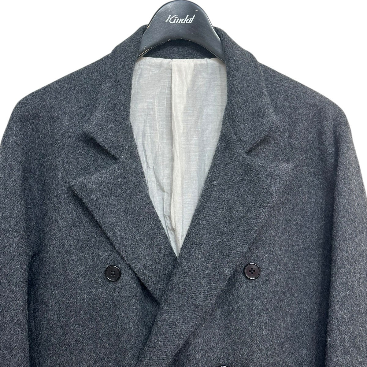 William oweson Forlag 25AWVillardin Jacketウールダブルブレストジャケット 古着・中古-3枚目のアイテム画像