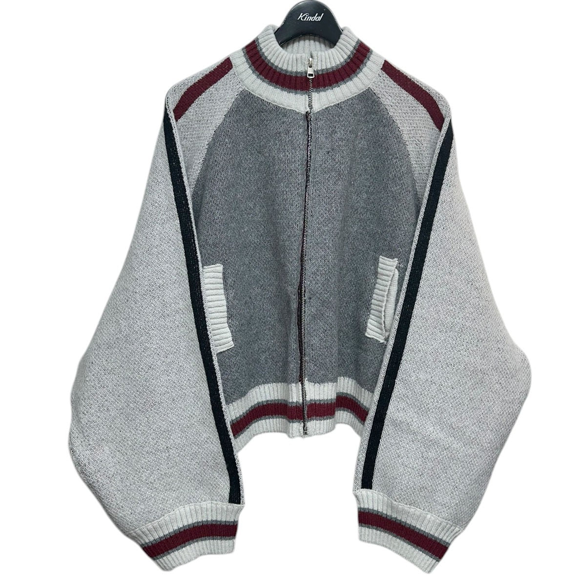 Jaded London Team 85 Knitted Bomber Jacketニットボンバージャケット 古着・中古-1枚目のアイテム画像