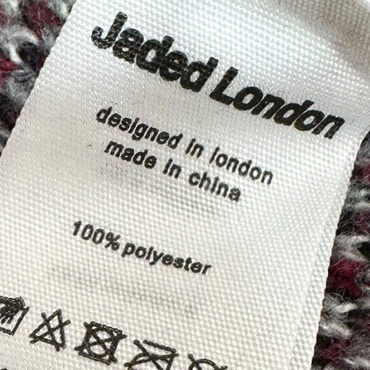 Jaded London Team 85 Knitted Bomber Jacketニットボンバージャケット 古着・中古-6枚目のアイテム画像