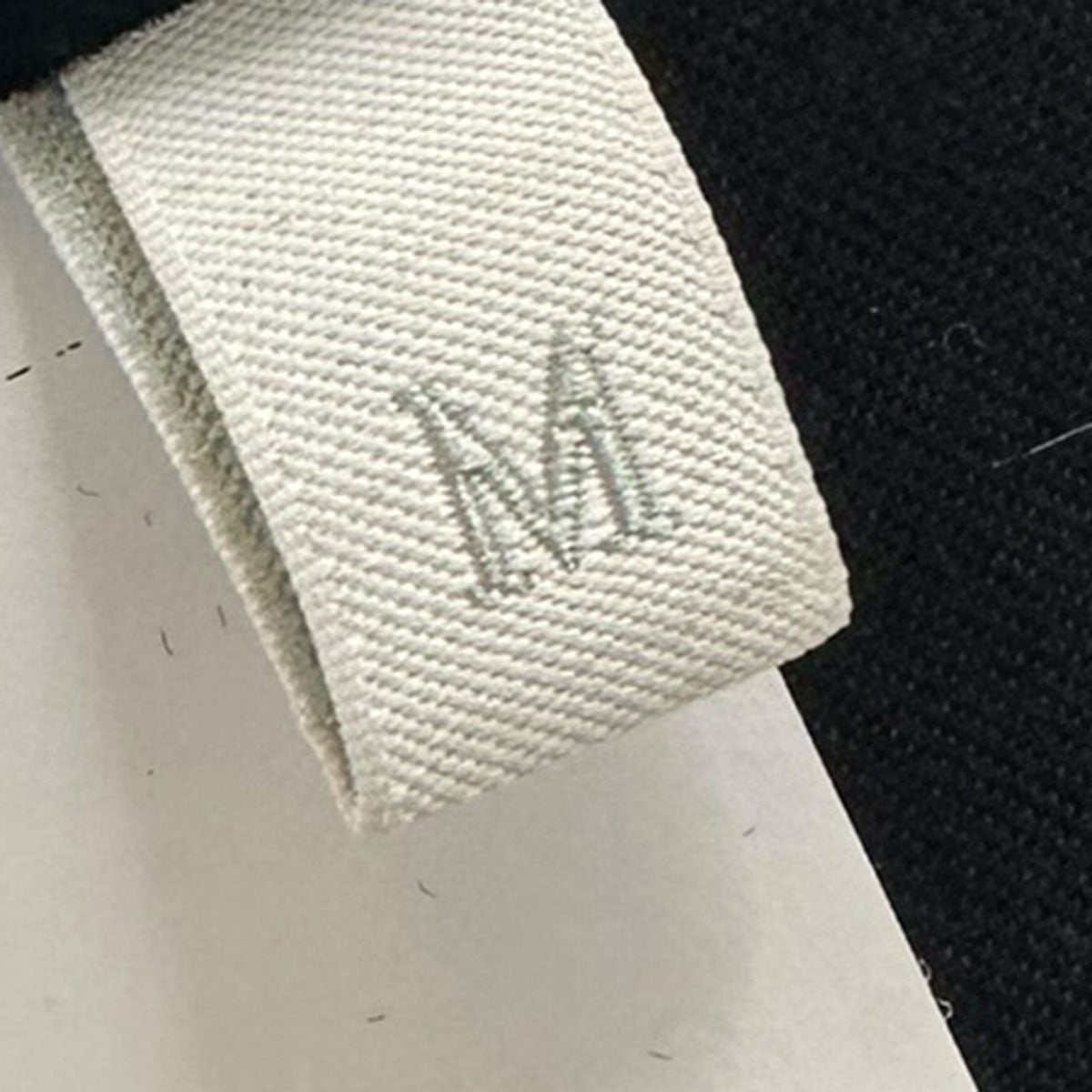 PRADA 24SSBlack Velvet Denim Pantトライアングルロゴ ベルベット ジーンズGEP403 古着・中古-5枚目のアイテム画像