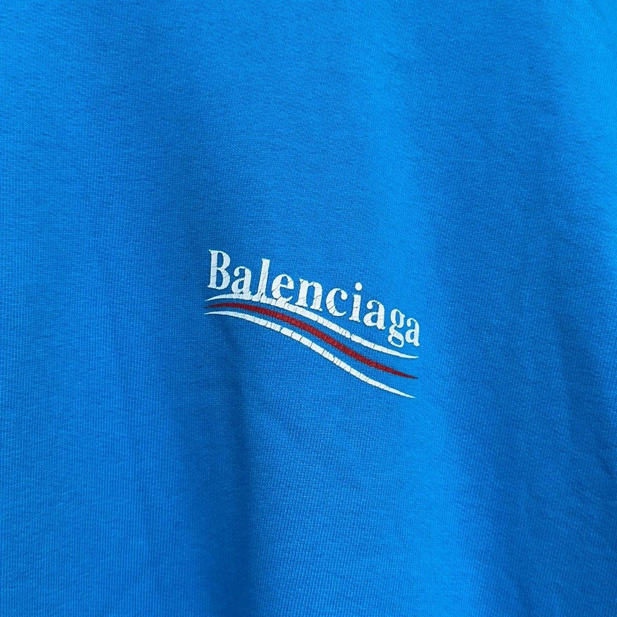 BALENCIAGA キャンペーンロゴダメージフーディー620973 TNVG6 古着・中古-4枚目のアイテム画像