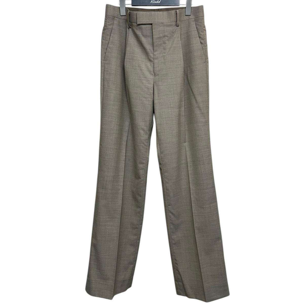 AURALEE 25AWSUPER FINE TROPICAL WOOL SLACKSスーパーファイントロピカルウールスラックスA25SP03WT 古着・中古-1枚目のアイテム画像