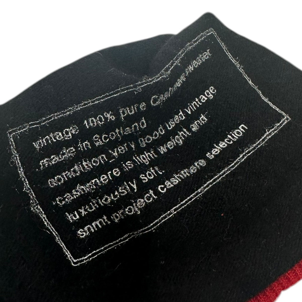 Vintage Cashimire PatchworkArgyle Knit Cap