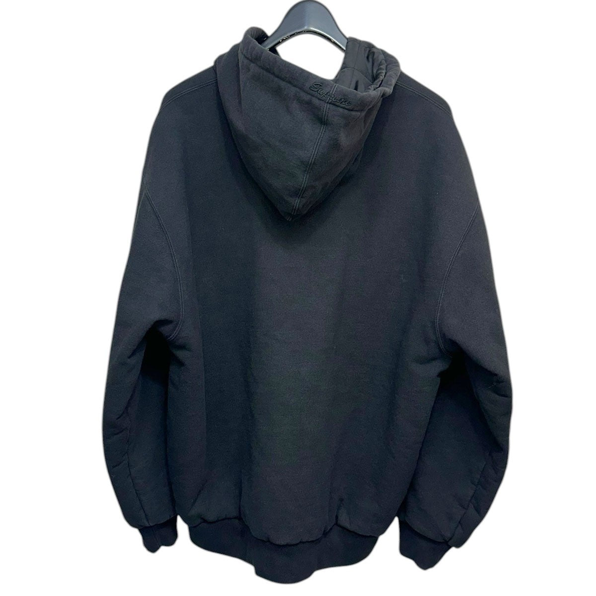Supreme×Dickies 25AWQuilted Lined Zip Up Hooded Sweatshirt裏キルティングジップアップフーデッドスウェットシャツ 古着・中古-2枚目のアイテム画像