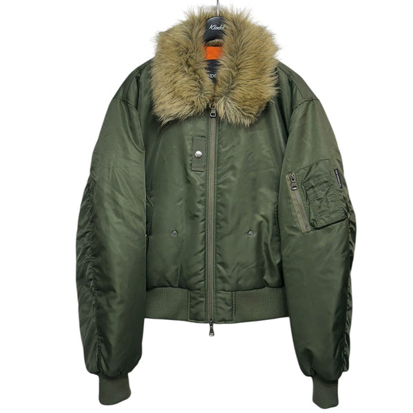 ADSB ANDERSSON BELL(アンダースンベル) FUR COLLAR MA-1 BOMBERファー