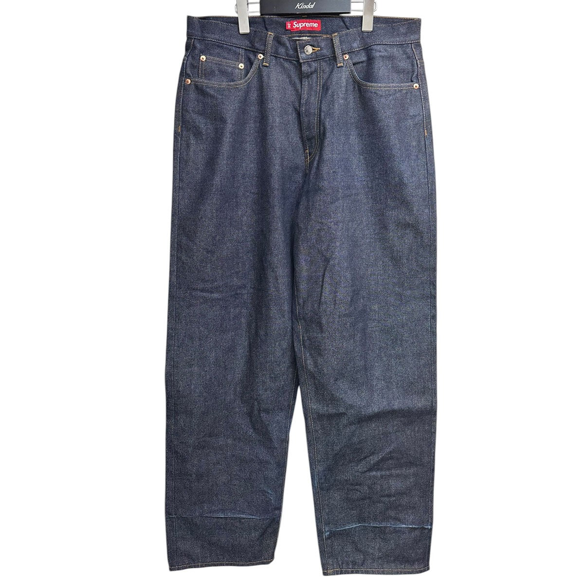Supreme Rigid Baggy Selvedge Jeanリジッドバギーセルビッジデニムパンツ 古着・中古-1枚目のアイテム画像