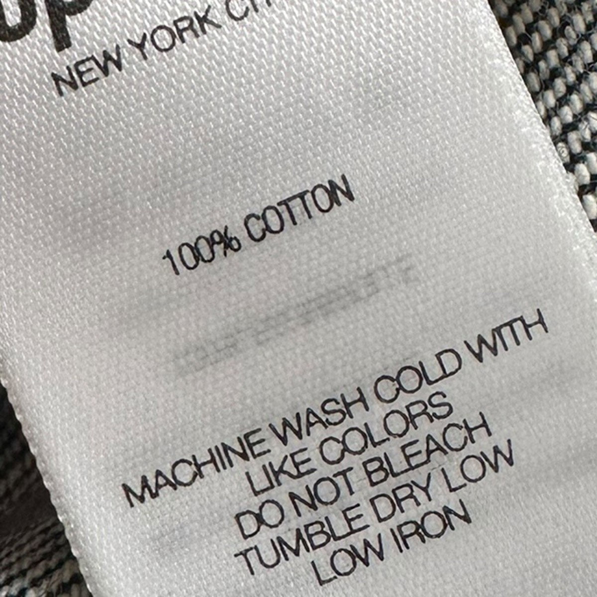 Supreme Rigid Baggy Selvedge Jeanリジッドバギーセルビッジデニムパンツ 古着・中古-7枚目のアイテム画像