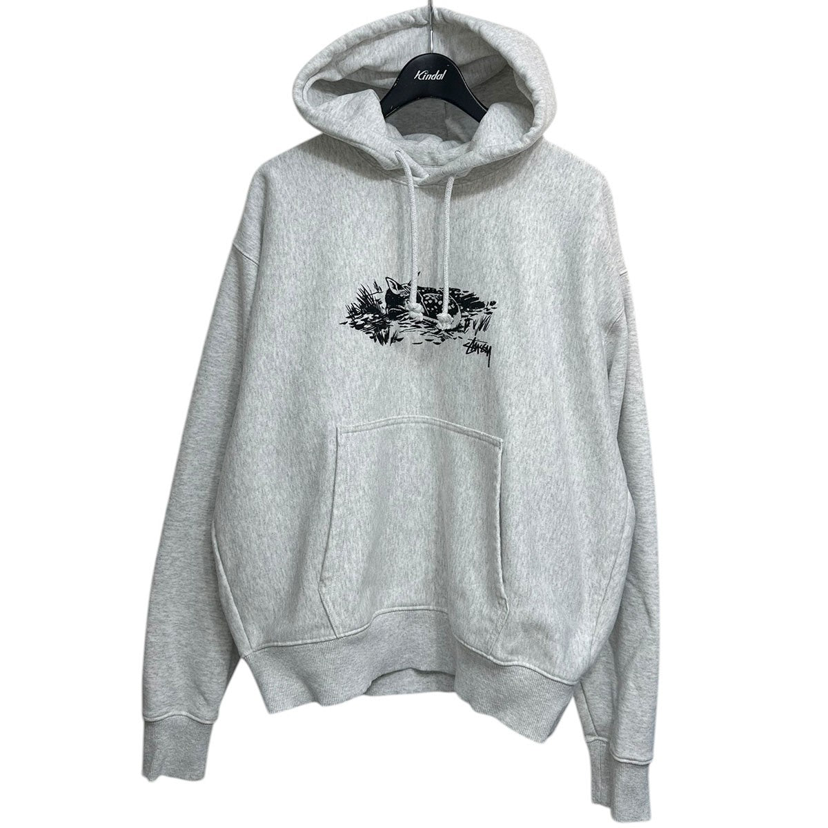 stussy 25AWFAWN HOODIEリラックスフィットフーデッドスウェットシャツ 古着・中古-1枚目のアイテム画像