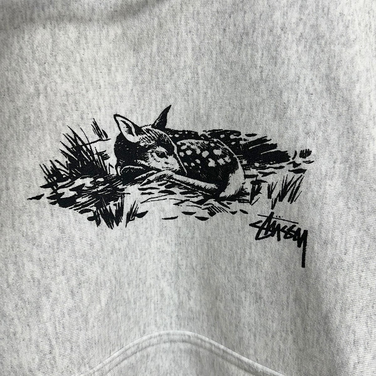 stussy 25AWFAWN HOODIEリラックスフィットフーデッドスウェットシャツ 古着・中古-4枚目のアイテム画像