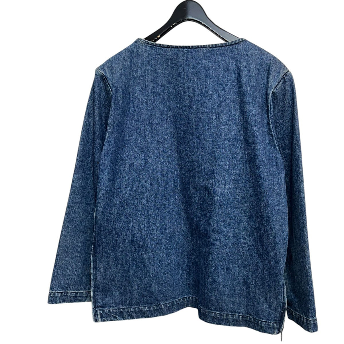 DRIES VAN NOTEN(ドリスヴァンノッテン) 13AWCOATED DENIM PULLOVER