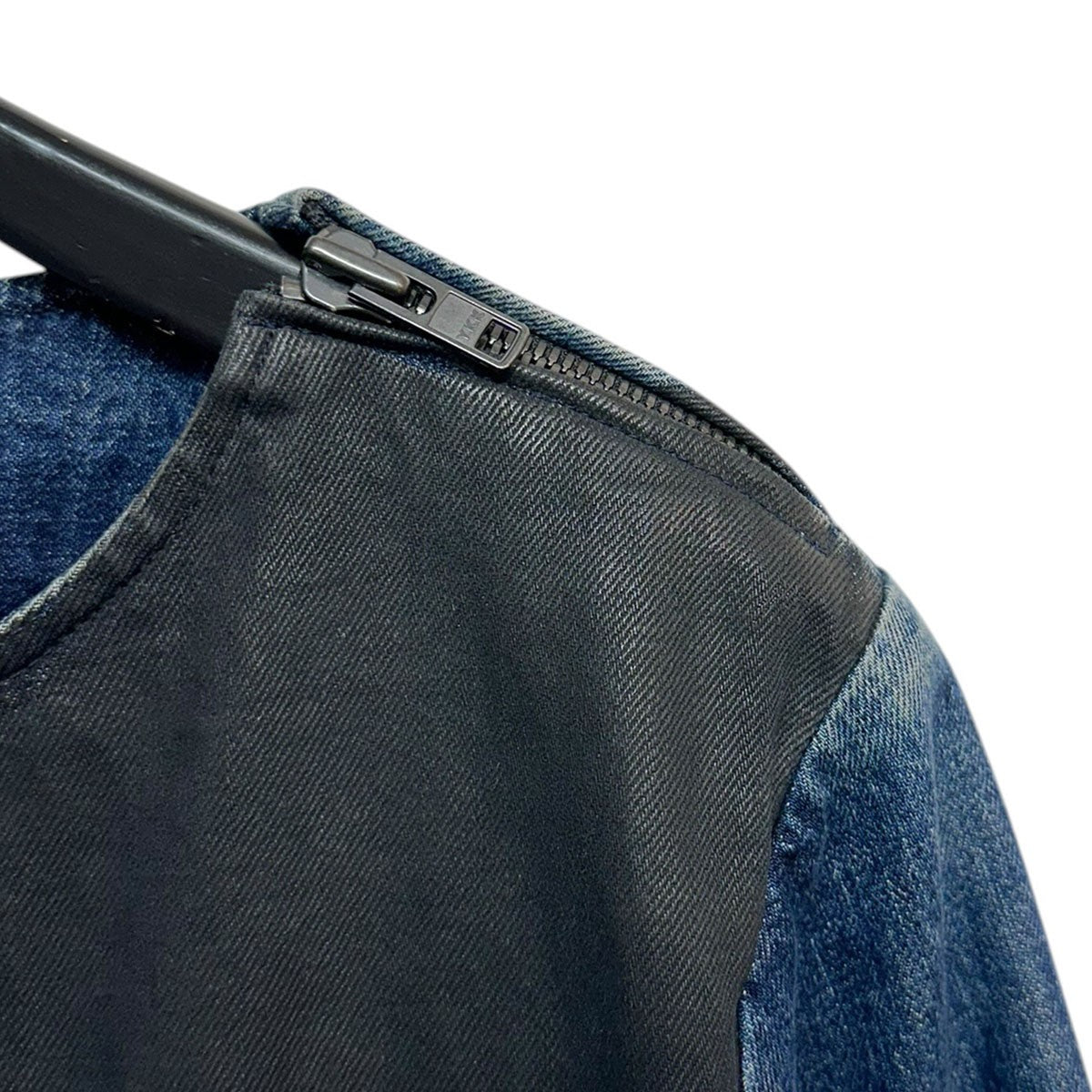 DRIES VAN NOTEN 13AWCOATED DENIM PULLOVERコーティングデニムプルオーバーシャツ 古着・中古-4枚目のアイテム画像