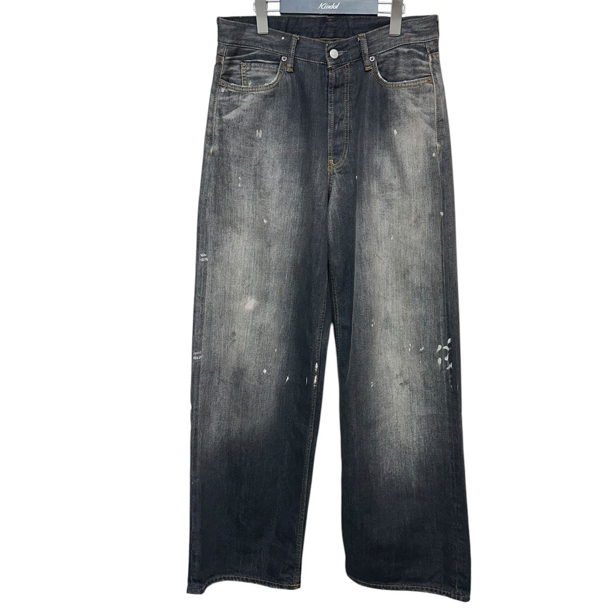ACNE STUDIOS 25AW1981 U BLACK TRAFALGARルーズフィットデニムパンツC00081 古着・中古-1枚目のアイテム画像