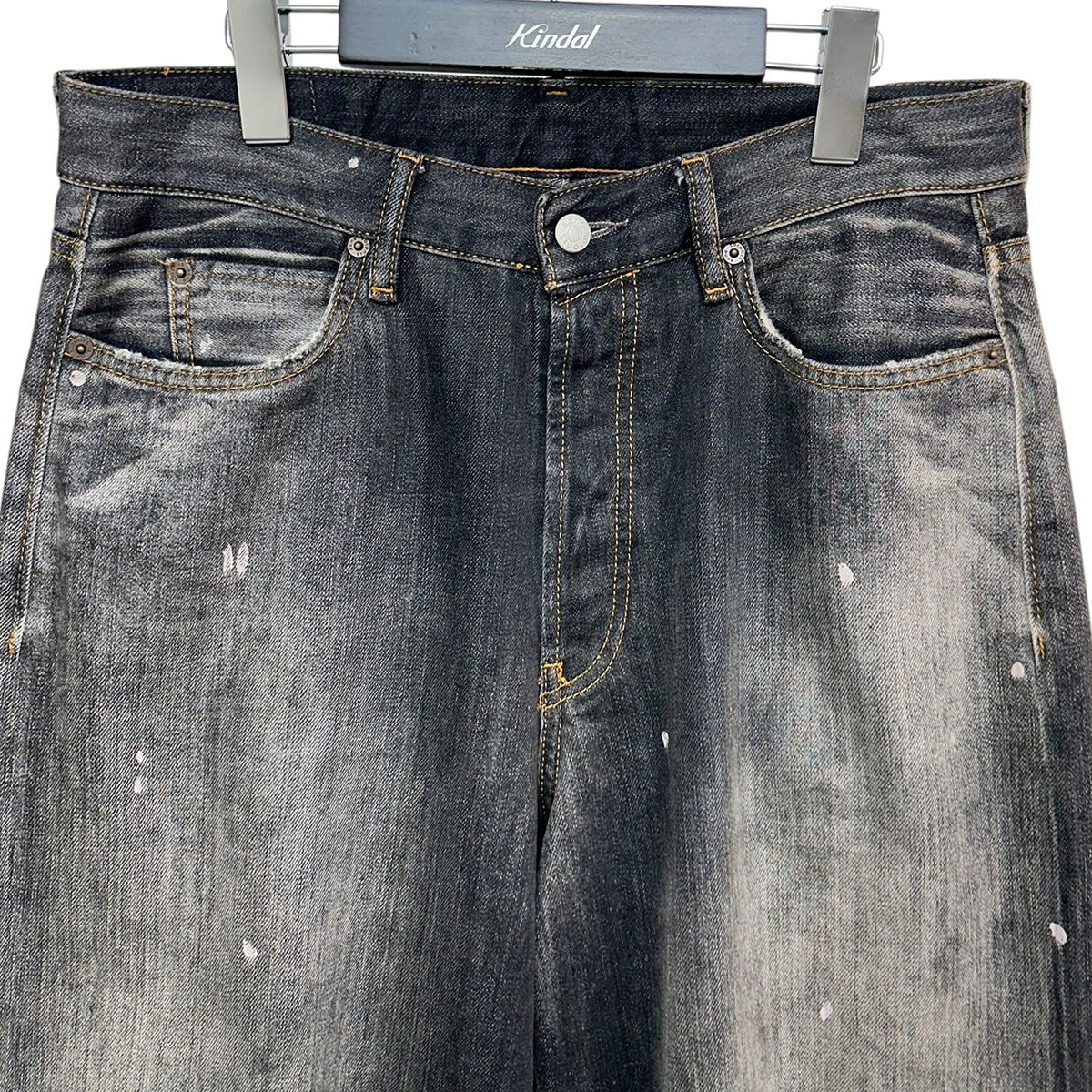 ACNE STUDIOS 25AW1981 U BLACK TRAFALGARルーズフィットデニムパンツC00081 古着・中古-3枚目のアイテム画像