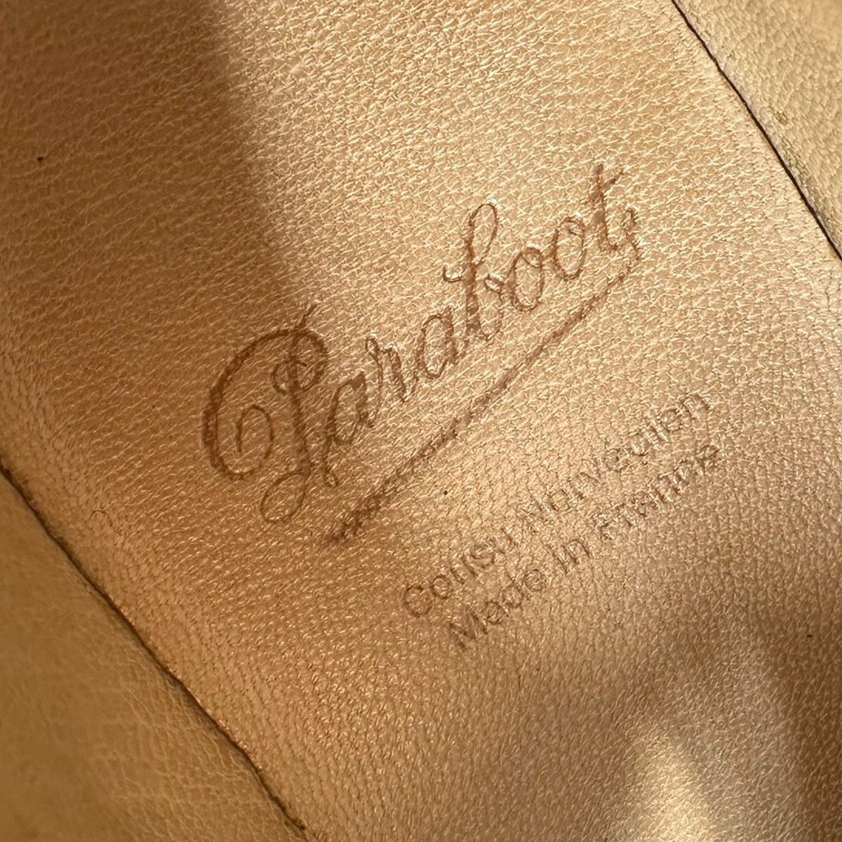 PARABOOT CHAMBORDUチップレザーシューズ 古着・中古-6枚目のアイテム画像