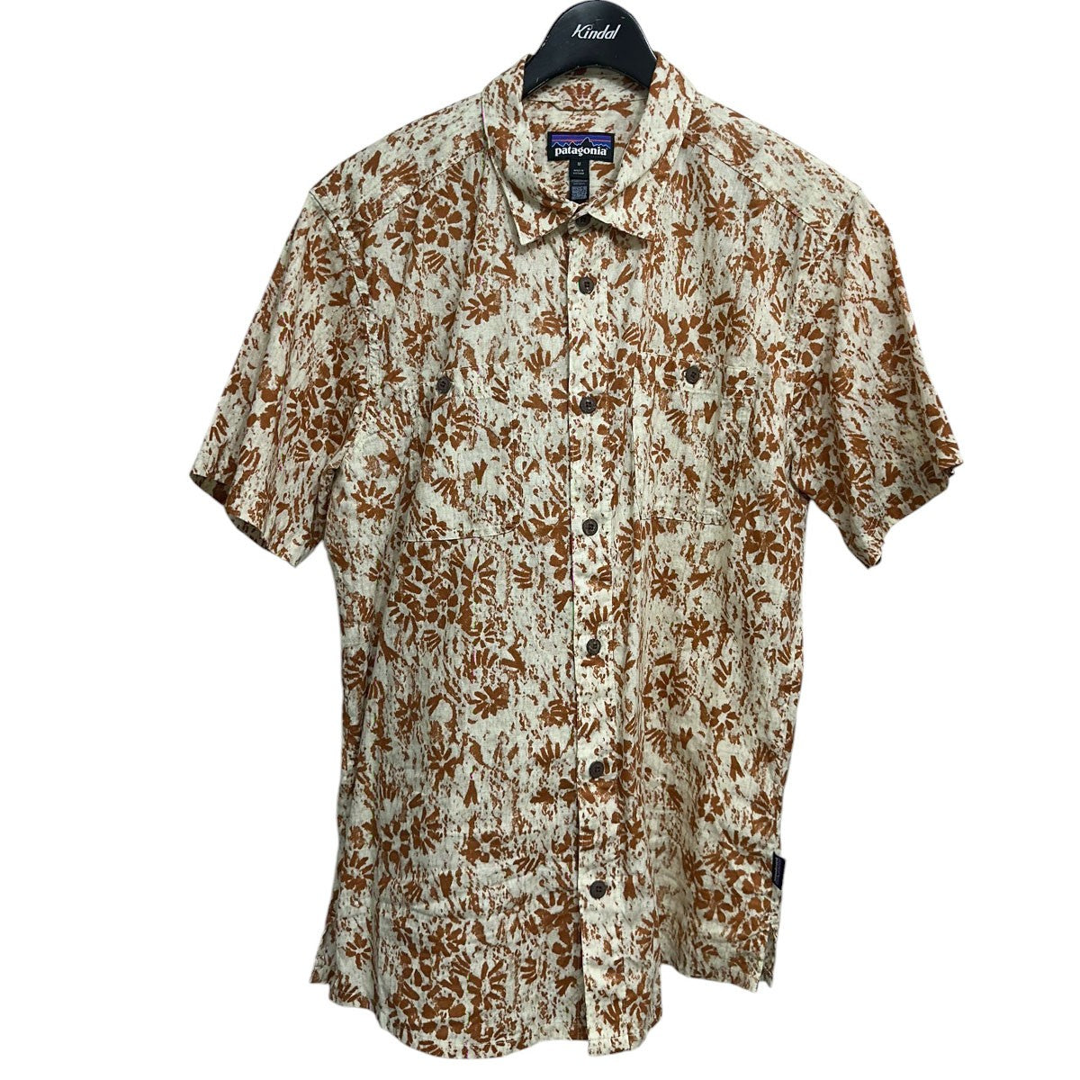 Patagonia 25SSバックステップシャツ総柄半袖シャツ53139 古着・中古-1枚目のアイテム画像