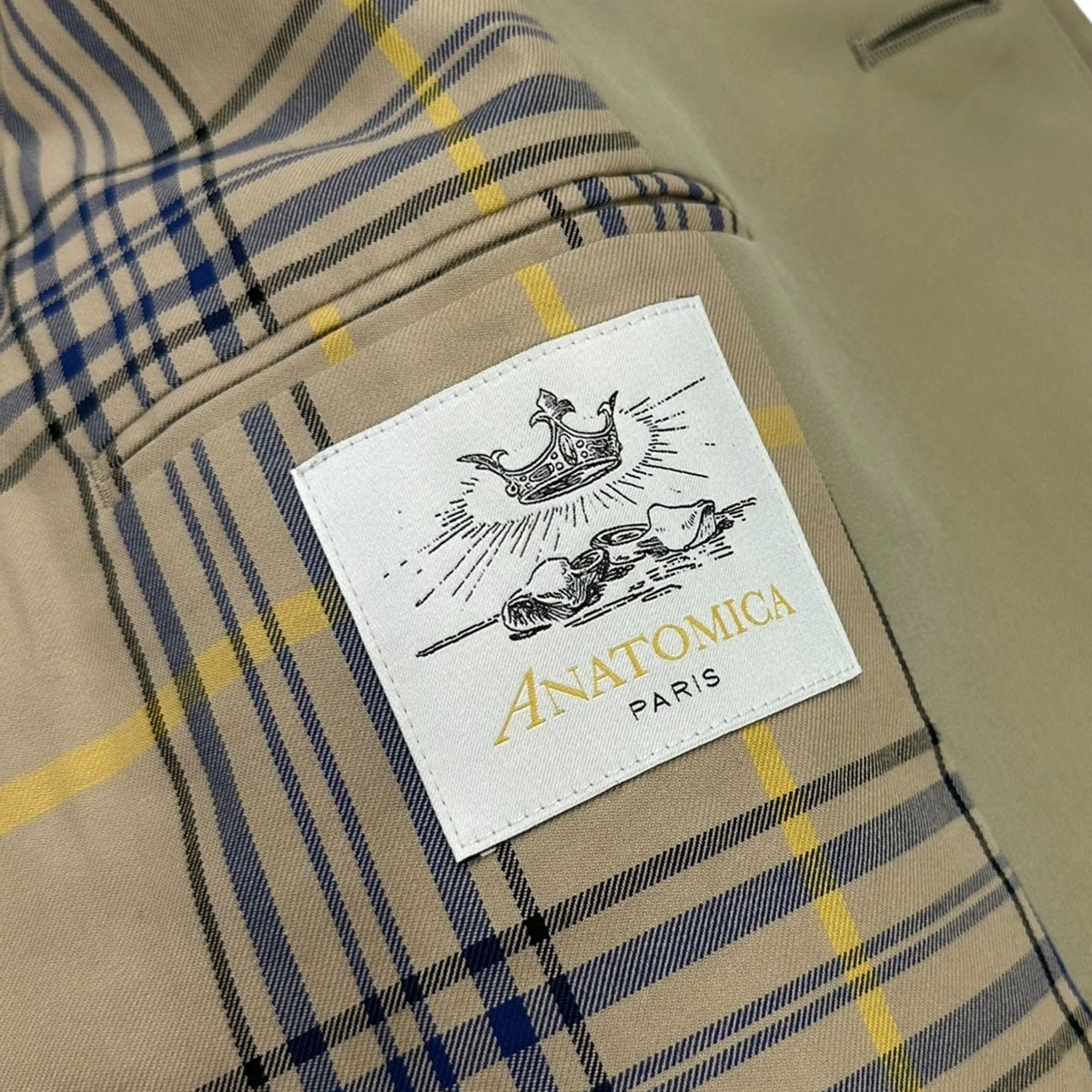 ANATOMICA SINGLE RAGLANシングルラグランステンカラーコート530-552-01 W23 古着・中古-4枚目のアイテム画像