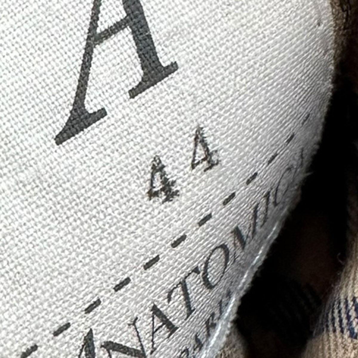 ANATOMICA SINGLE RAGLANシングルラグランステンカラーコート530-552-01 W23 古着・中古-7枚目のアイテム画像