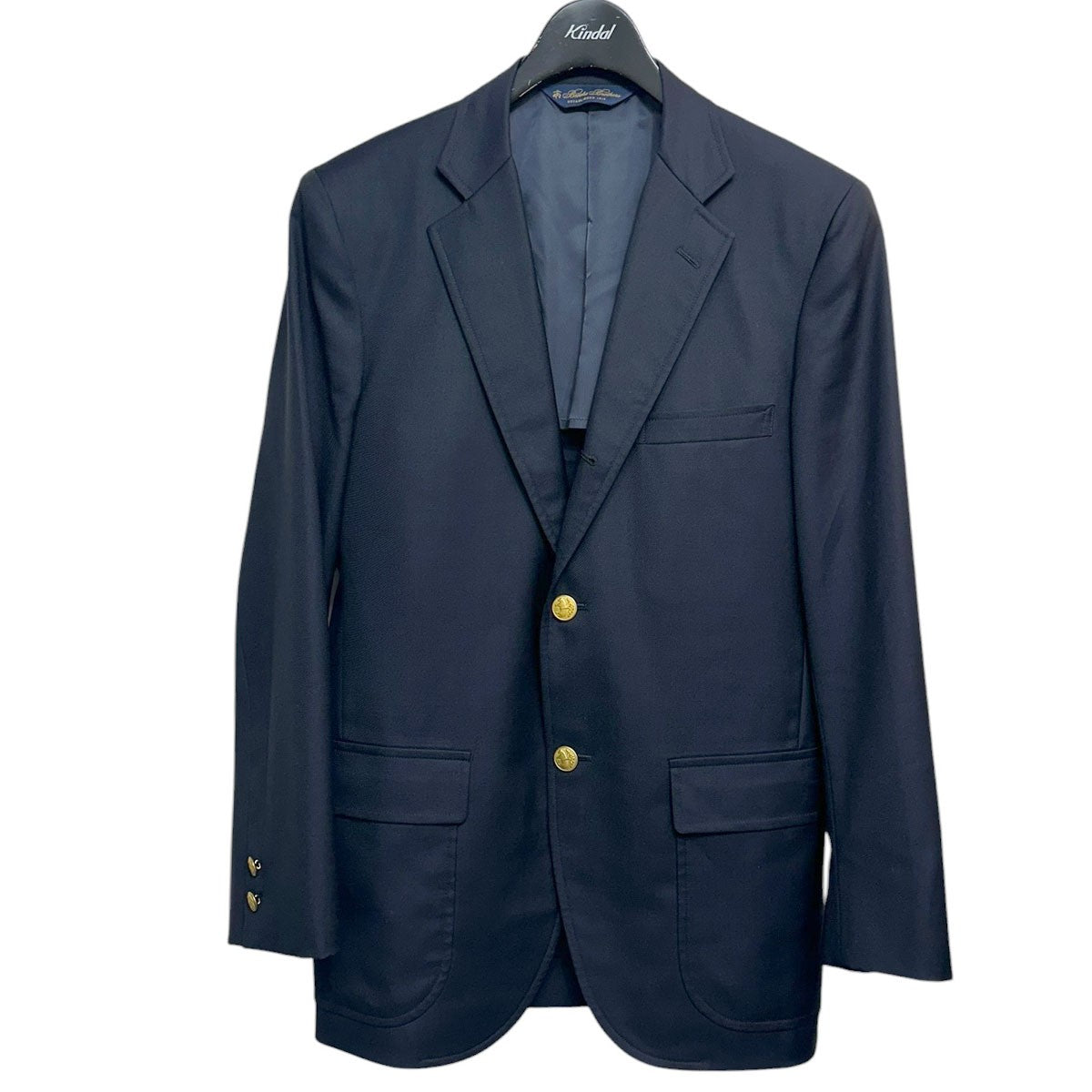 BROOKS BROTHERS MILANO FIT 金ボタンブレザー3Bジャケット 古着・中古-1枚目のアイテム画像