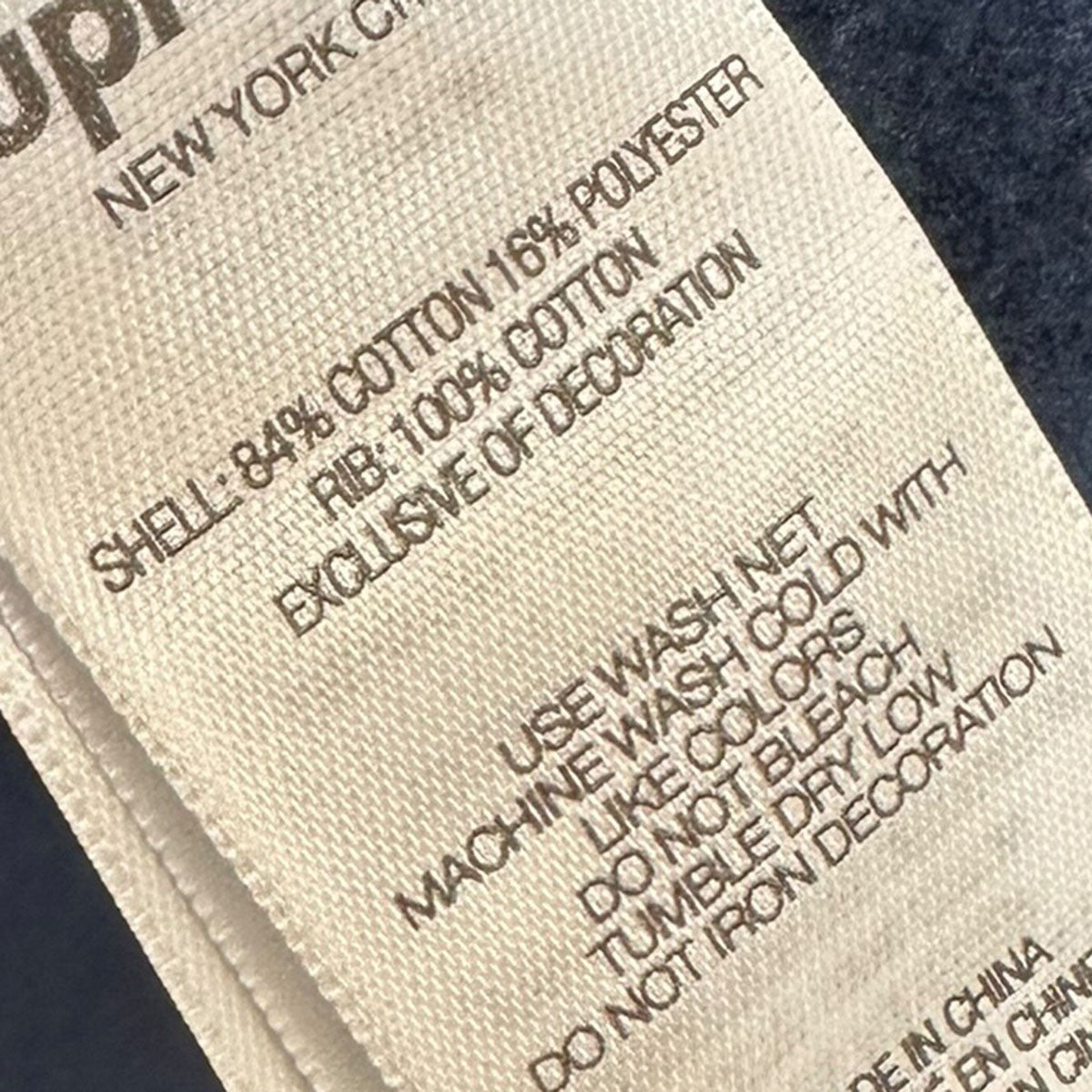 Supreme 25SSWASHED BOX LOGO CREWNECKウォッシュドボックスロゴクルーネックスウェットシャツ 古着・中古-7枚目のアイテム画像