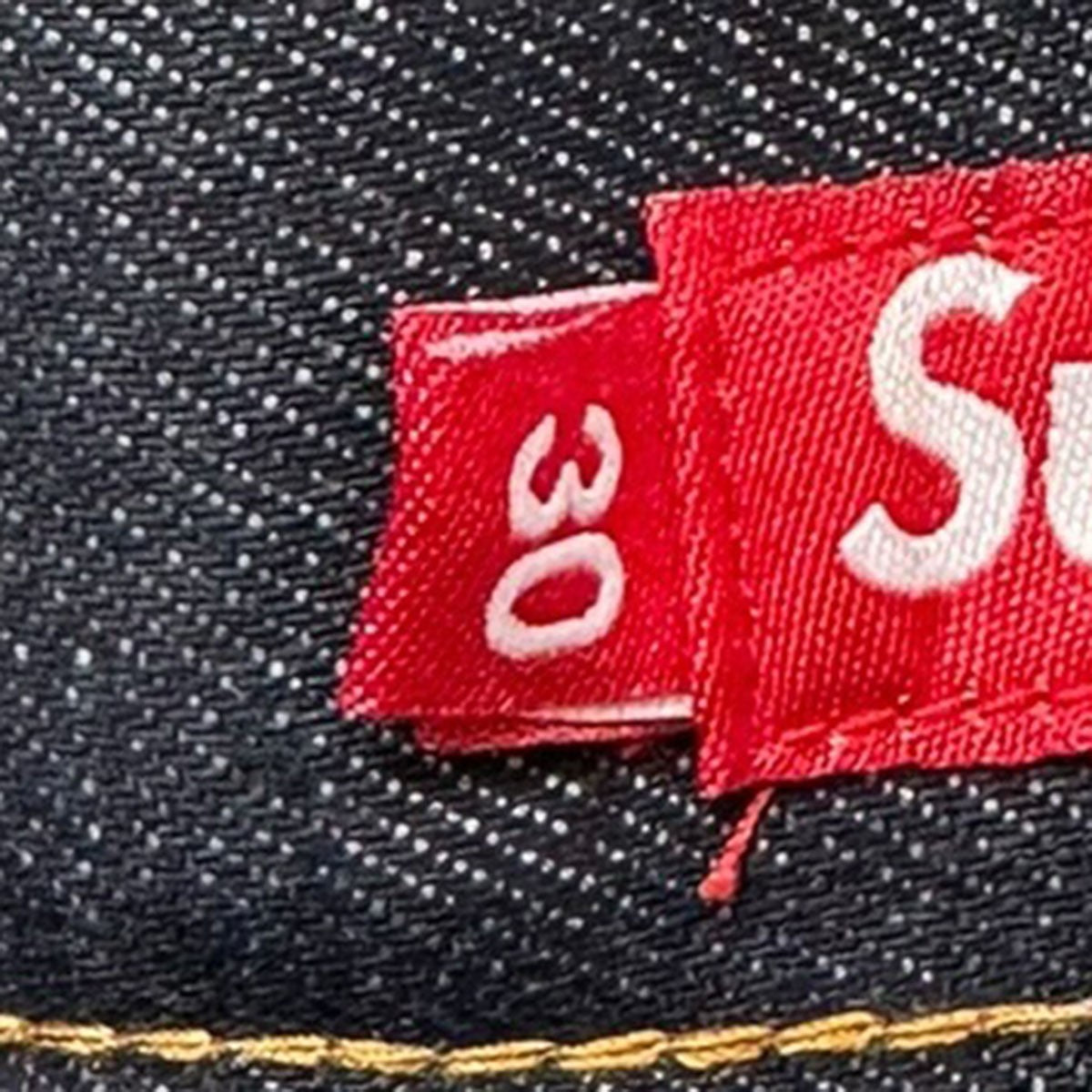 Supreme 23AWRigid Baggy Selvedge Jeanリジッドバギーセルビッジデニムパンツ 古着・中古-5枚目のアイテム画像