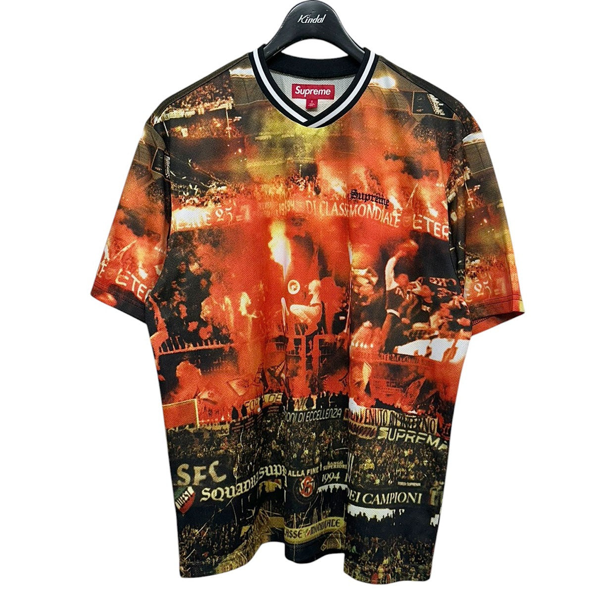 Supreme 25SSVinci Per Noi Soccer Jerseyヴィンチペルノイサッカージャージ 古着・中古-1枚目のアイテム画像
